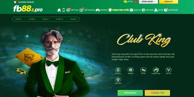 Chơi casino cùng dàn nhân viên thật tại mỗi bàn